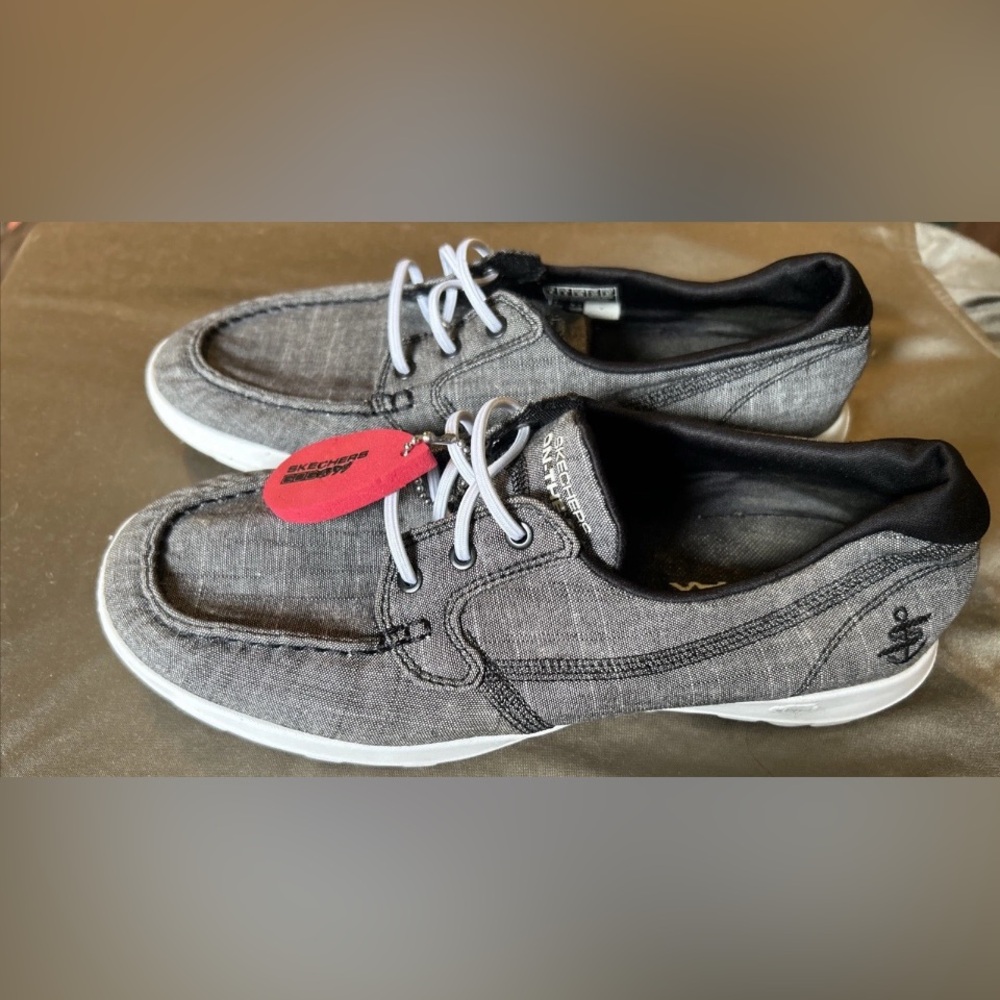 ✨Skechers Women's On The Go Flex Ashore Slip On Shoes Black Size 8✨ - Picture 3 of 5